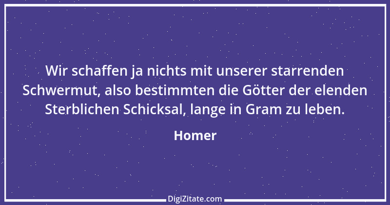 Zitat von Homer 10