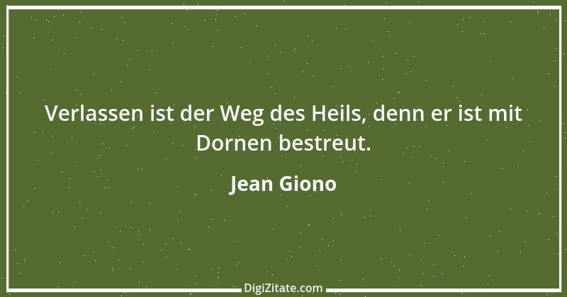 Zitat von Jean Giono 29