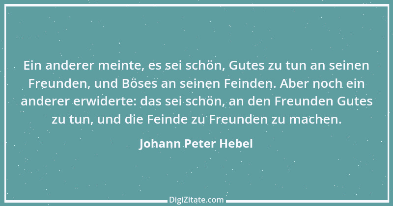 Zitat von Johann Peter Hebel 5