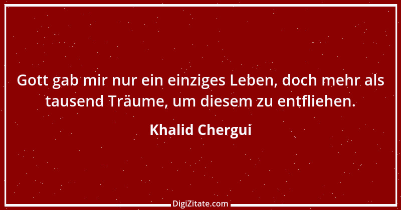 Zitat von Khalid Chergui 22