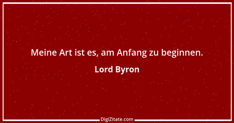 Zitat von Lord Byron 20