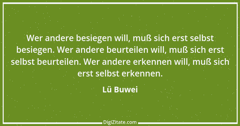 Zitat von Lü Buwei 120