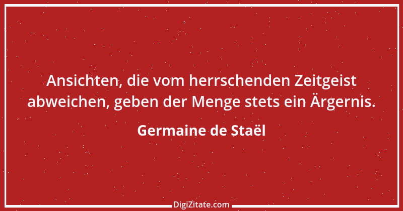 Zitat von Germaine de Staël 37