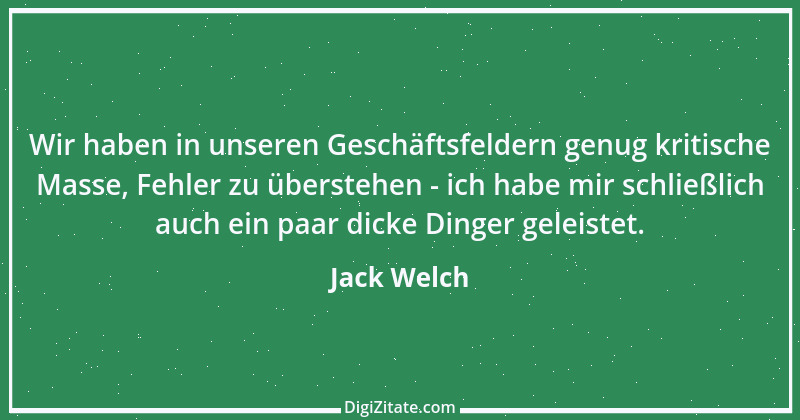 Zitat von Jack Welch 2