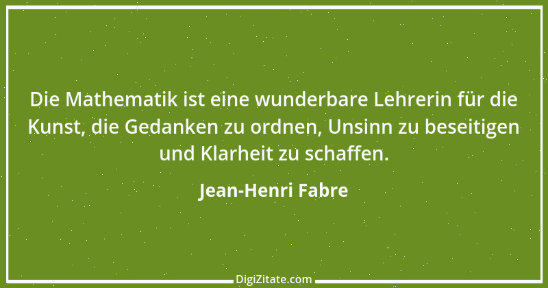 Zitat von Jean-Henri Fabre 2