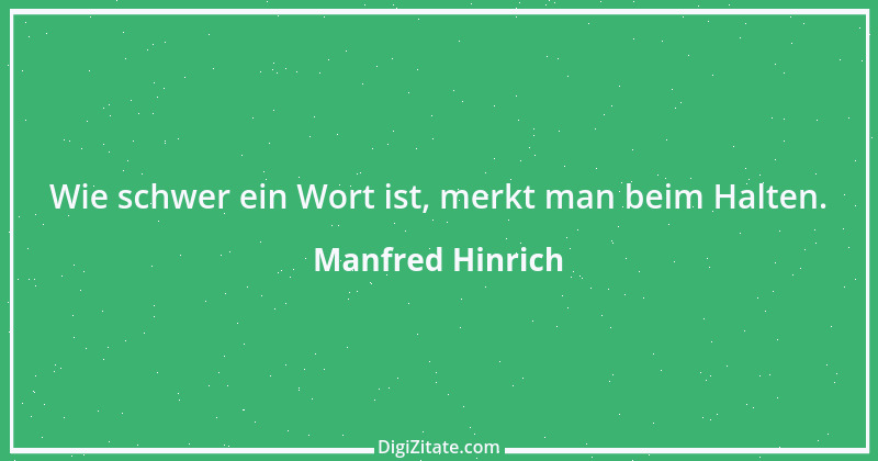 Zitat von Manfred Hinrich 1580