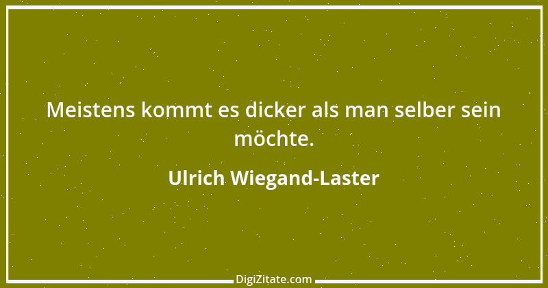 Zitat von Ulrich Wiegand-Laster 17