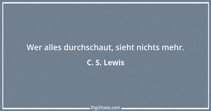 Zitat von C. S. Lewis 3