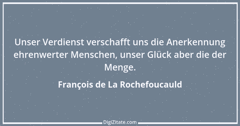 Zitat von François de La Rochefoucauld 320