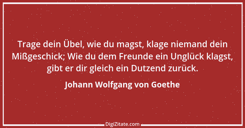 Zitat von Johann Wolfgang von Goethe 407