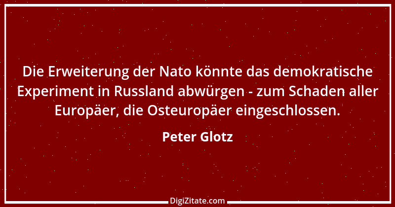 Zitat von Peter Glotz 27