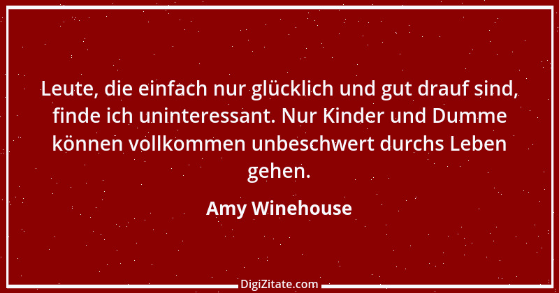 Zitat von Amy Winehouse 2