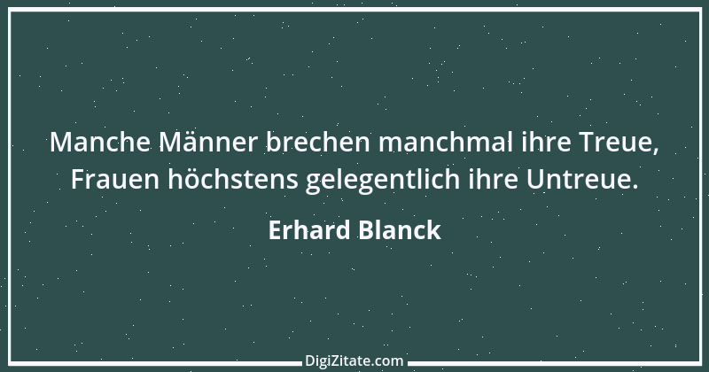 Zitat von Erhard Blanck 1963