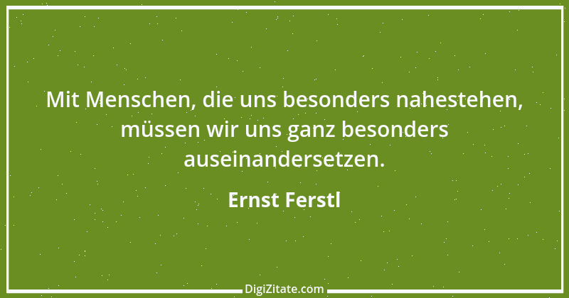 Zitat von Ernst Ferstl 1849