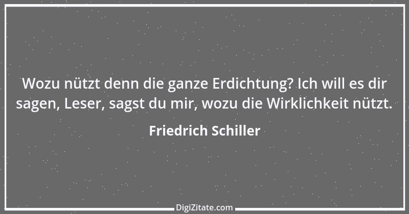 Zitat von Friedrich Schiller 1925