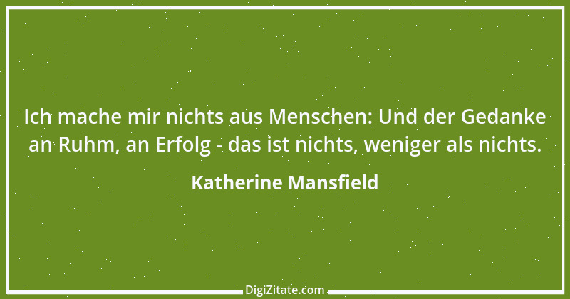 Zitat von Katherine Mansfield 12