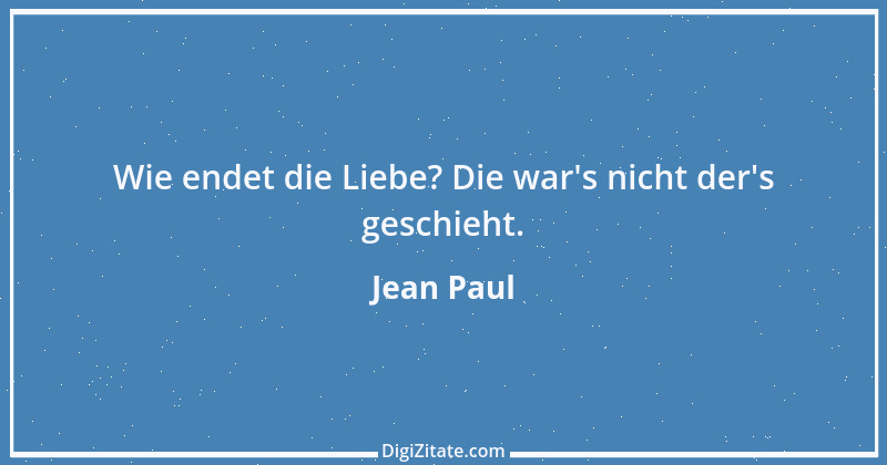 Zitat von Jean Paul 554