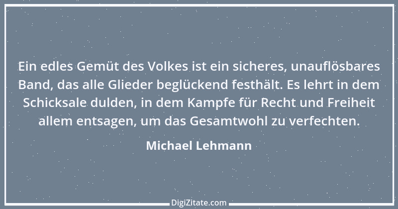 Zitat von Michael Lehmann 1