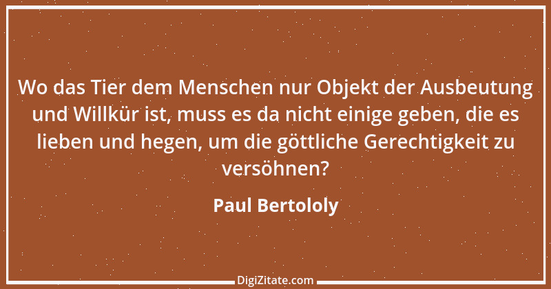 Zitat von Paul Bertololy 3