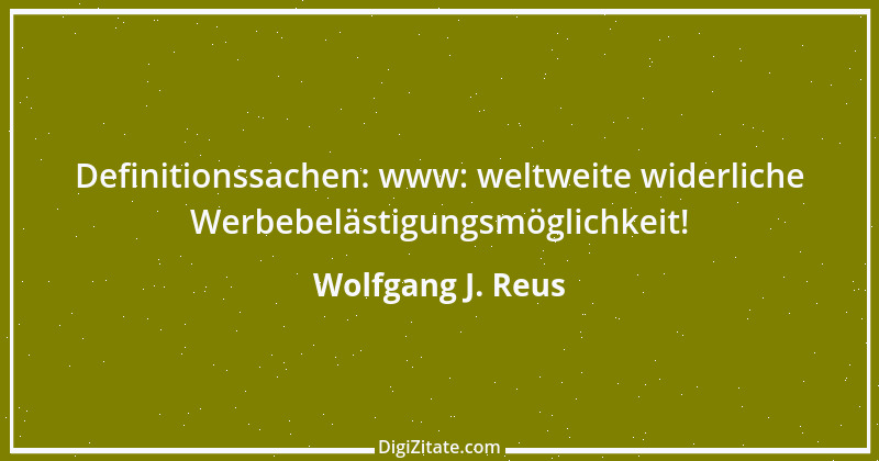 Zitat von Wolfgang J. Reus 1249