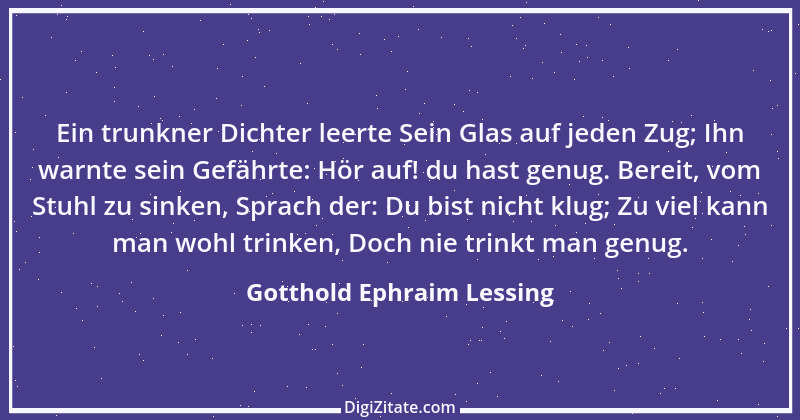 Zitat von Gotthold Ephraim Lessing 332