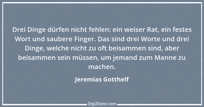 Zitat von Jeremias Gotthelf 74