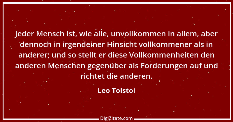 Zitat von Leo Tolstoi 519