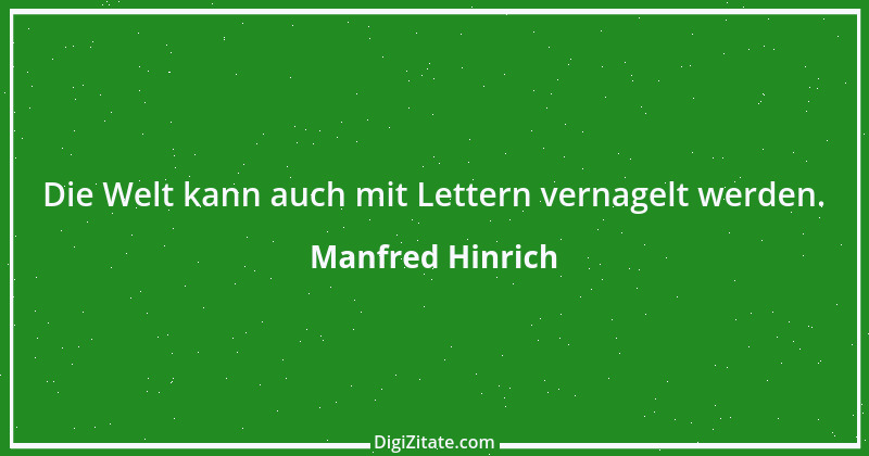 Zitat von Manfred Hinrich 1584