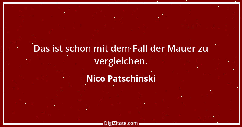 Zitat von Nico Patschinski 3