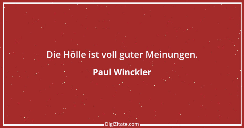 Zitat von Paul Winckler 37