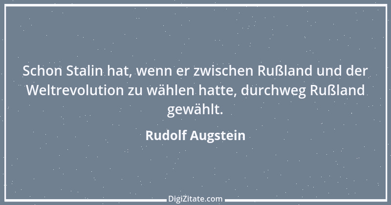 Zitat von Rudolf Augstein 31