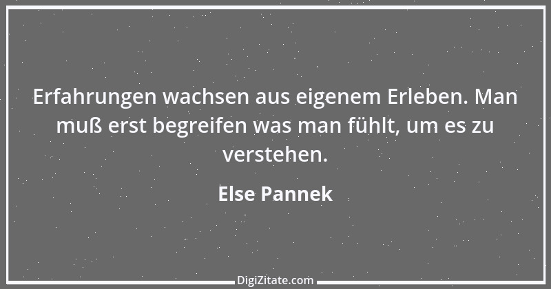 Zitat von Else Pannek 164