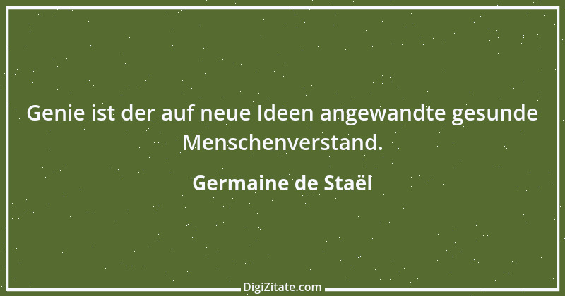 Zitat von Germaine de Staël 42