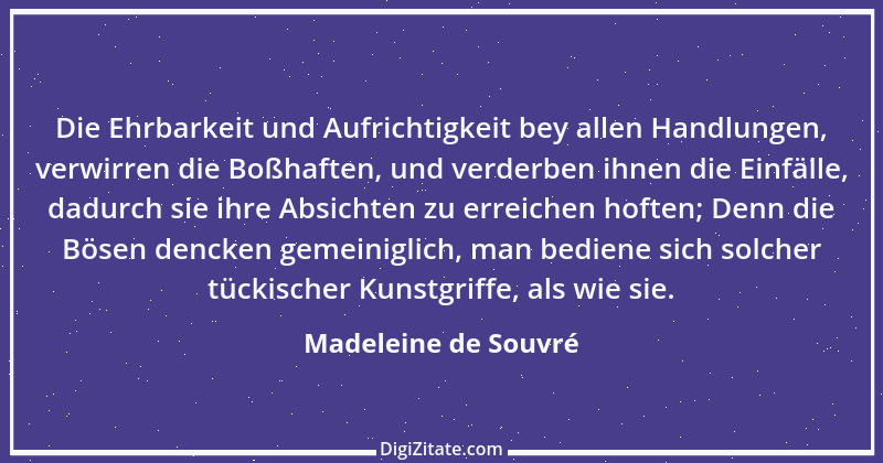 Zitat von Madeleine de Souvré 9