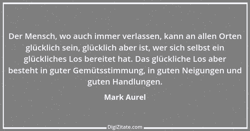 Zitat von Mark Aurel 168