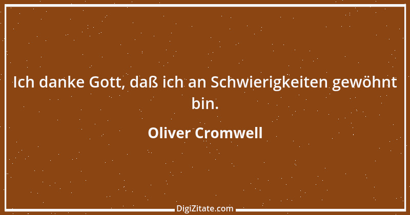 Zitat von Oliver Cromwell 1