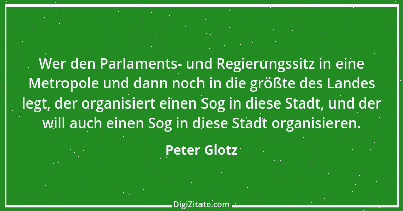 Zitat von Peter Glotz 31