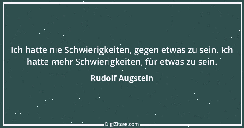 Zitat von Rudolf Augstein 32