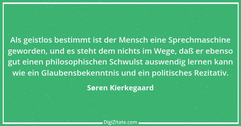 Zitat von Søren Kierkegaard 154