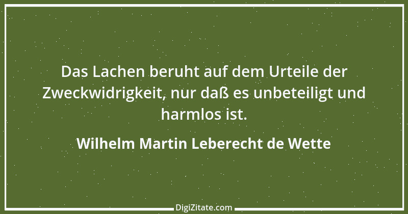 Zitat von Wilhelm Martin Leberecht de Wette 3