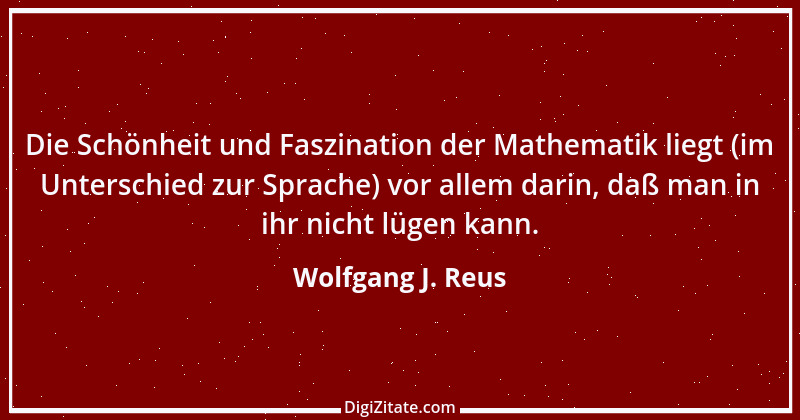 Zitat von Wolfgang J. Reus 1251