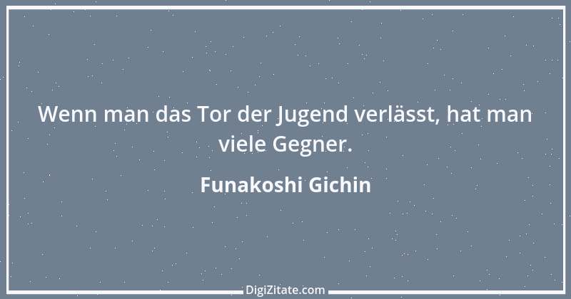 Zitat von Funakoshi Gichin 6