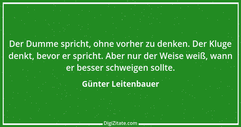 Zitat von Günter Leitenbauer 2