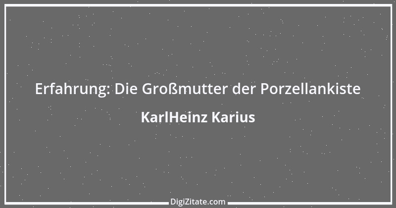 Zitat von KarlHeinz Karius 337