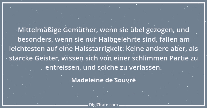 Zitat von Madeleine de Souvré 10