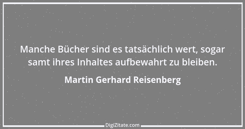 Zitat von Martin Gerhard Reisenberg 2727