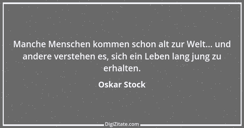 Zitat von Oskar Stock 11