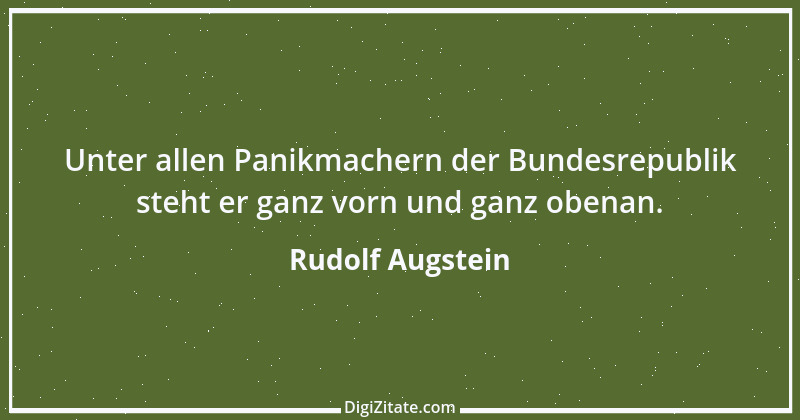 Zitat von Rudolf Augstein 33