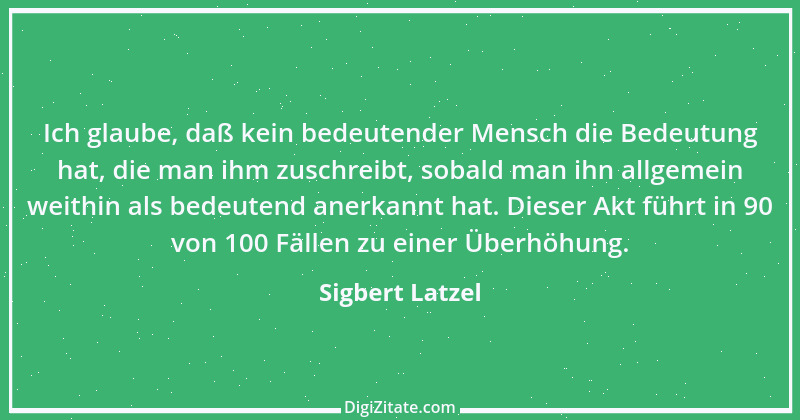 Zitat von Sigbert Latzel 321