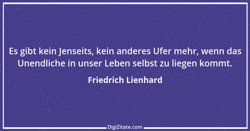 Zitat von Friedrich Lienhard 30